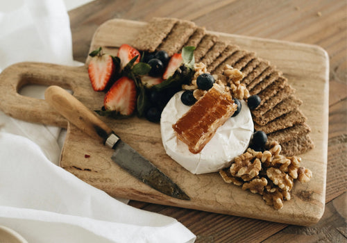 Baked-Brie-Honeycomb Happy Valley Honey