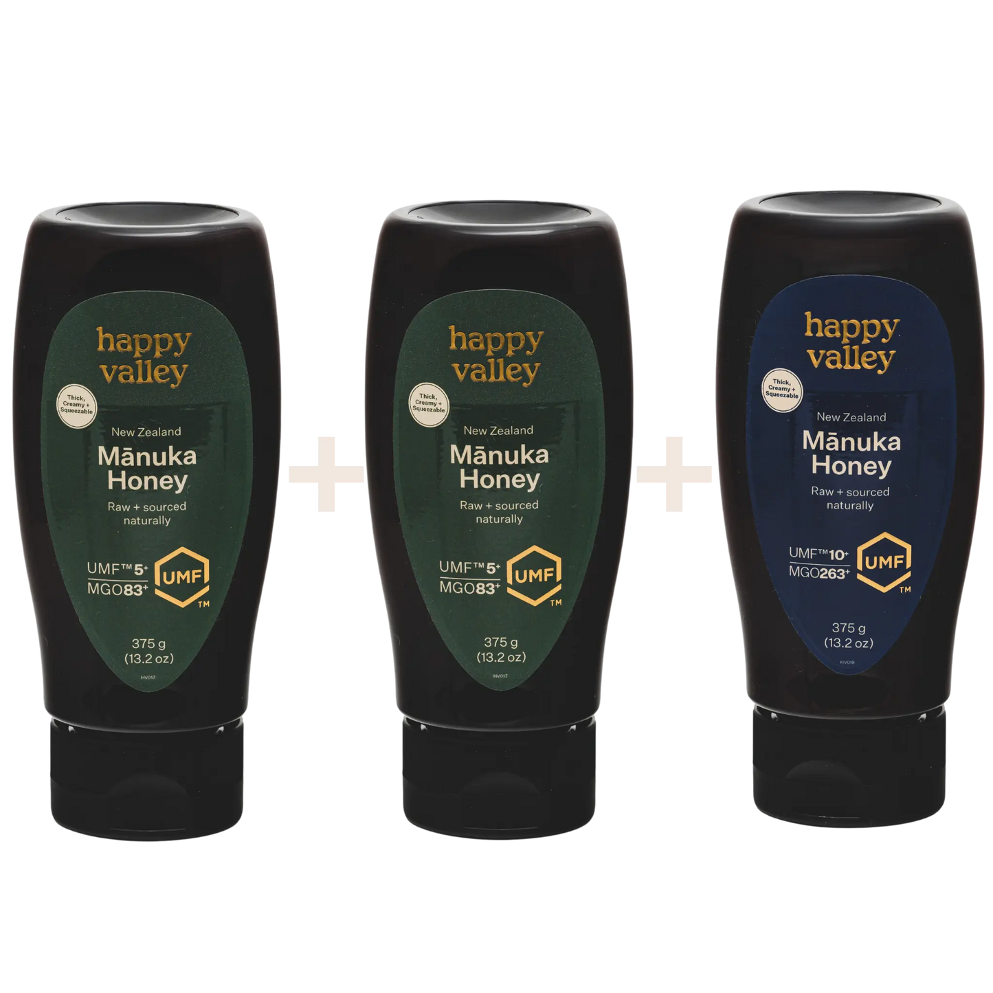 Squeezy Manuka - UMF5 + UMF10 Fast Bundle