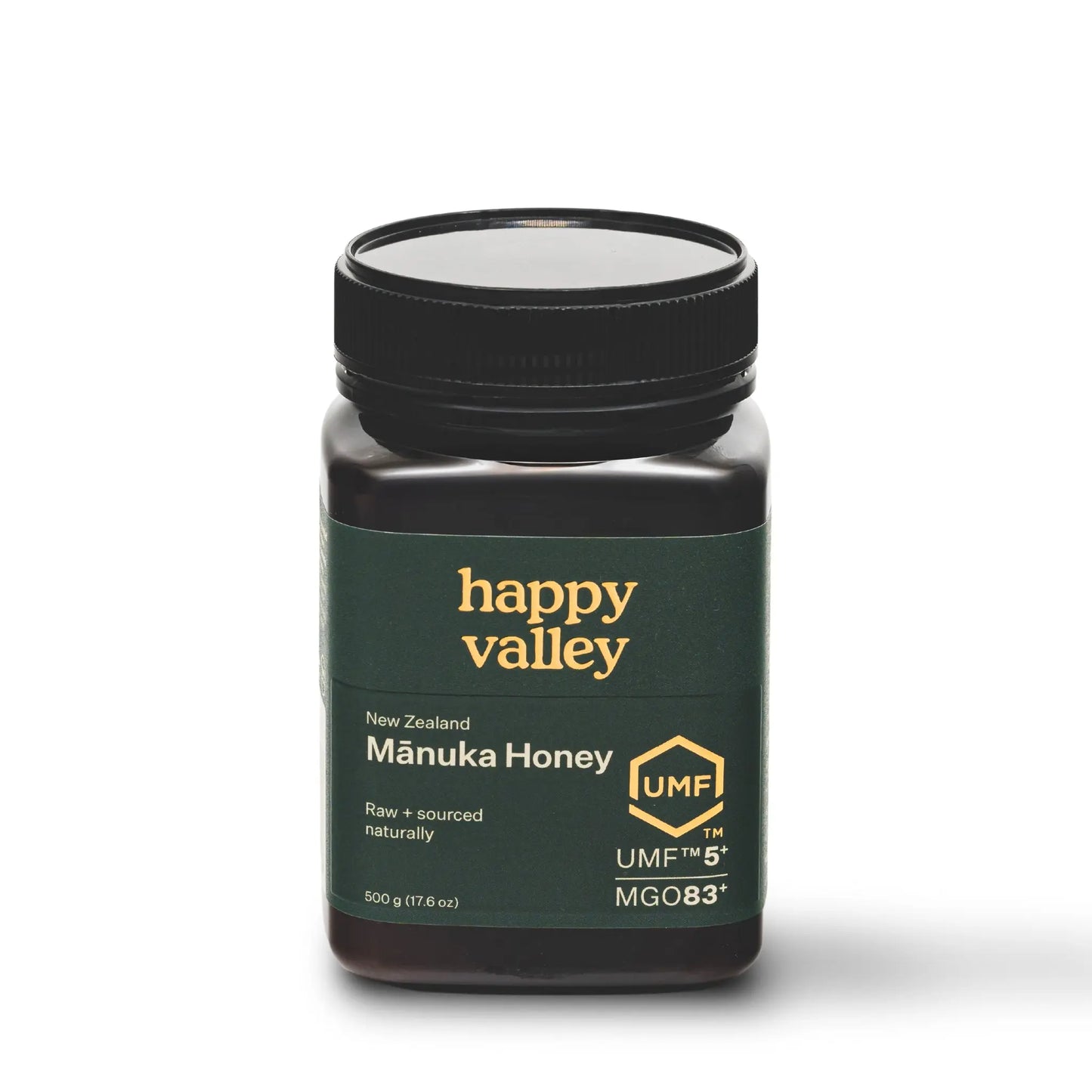 UMF 5+ Mānuka Honey Happy Valley Honey