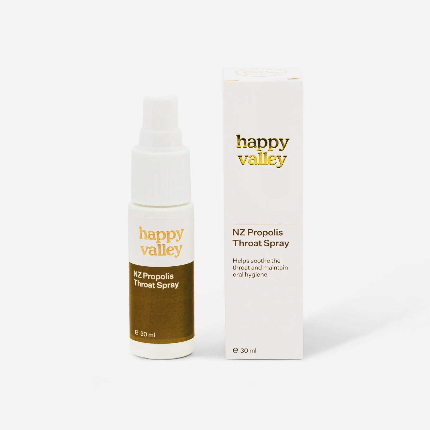 NZ Propolis Throat Spray Happy Valley Honey