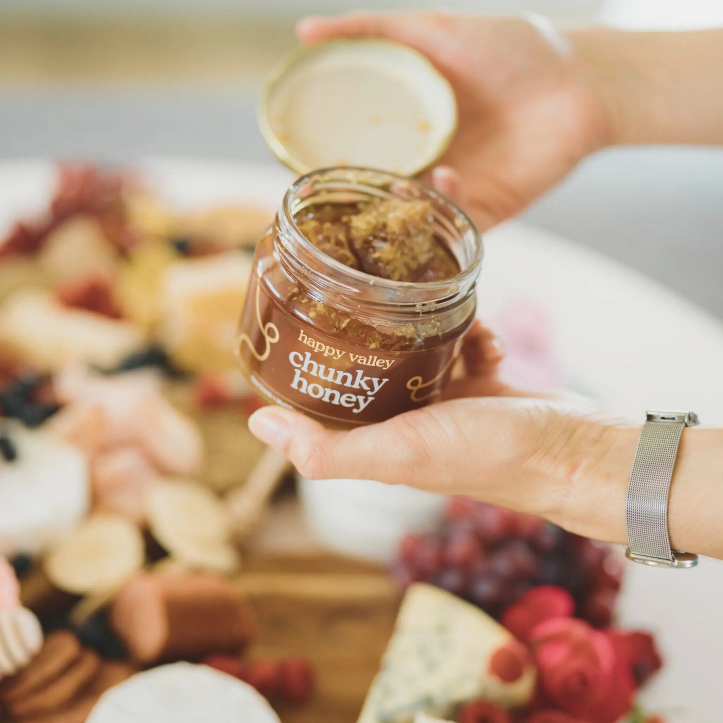 Chunky Honey Happy Valley Honey