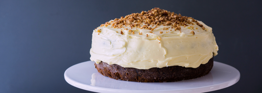 Christmas Cake with Toffee nut crunch