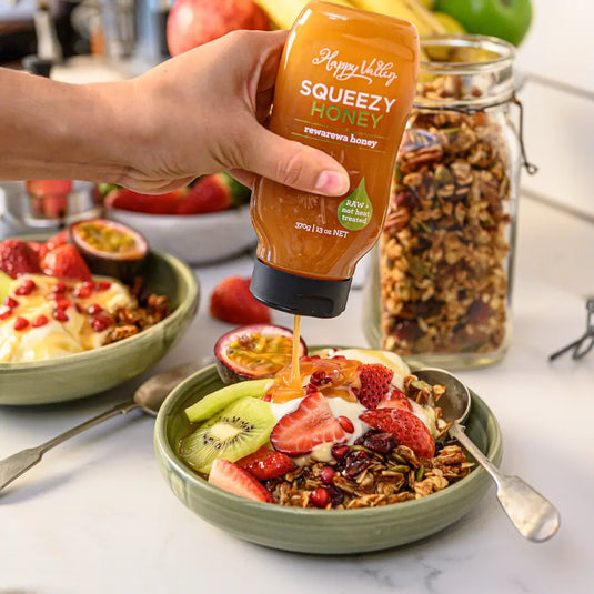 Homemade-Granola Happy Valley Honey