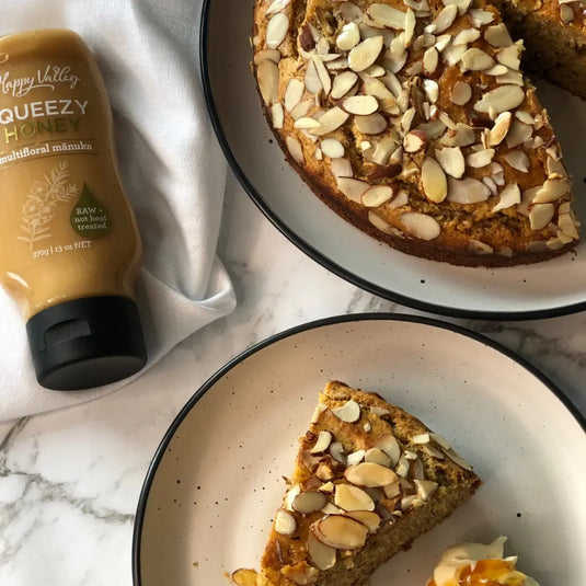 Honey-Almond-Tea-Cake Happy Valley Honey