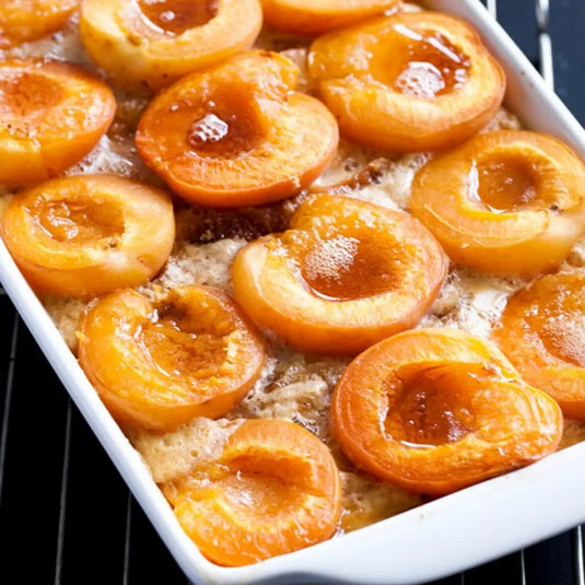 Apricot-Croissant-Pudding Happy Valley Honey