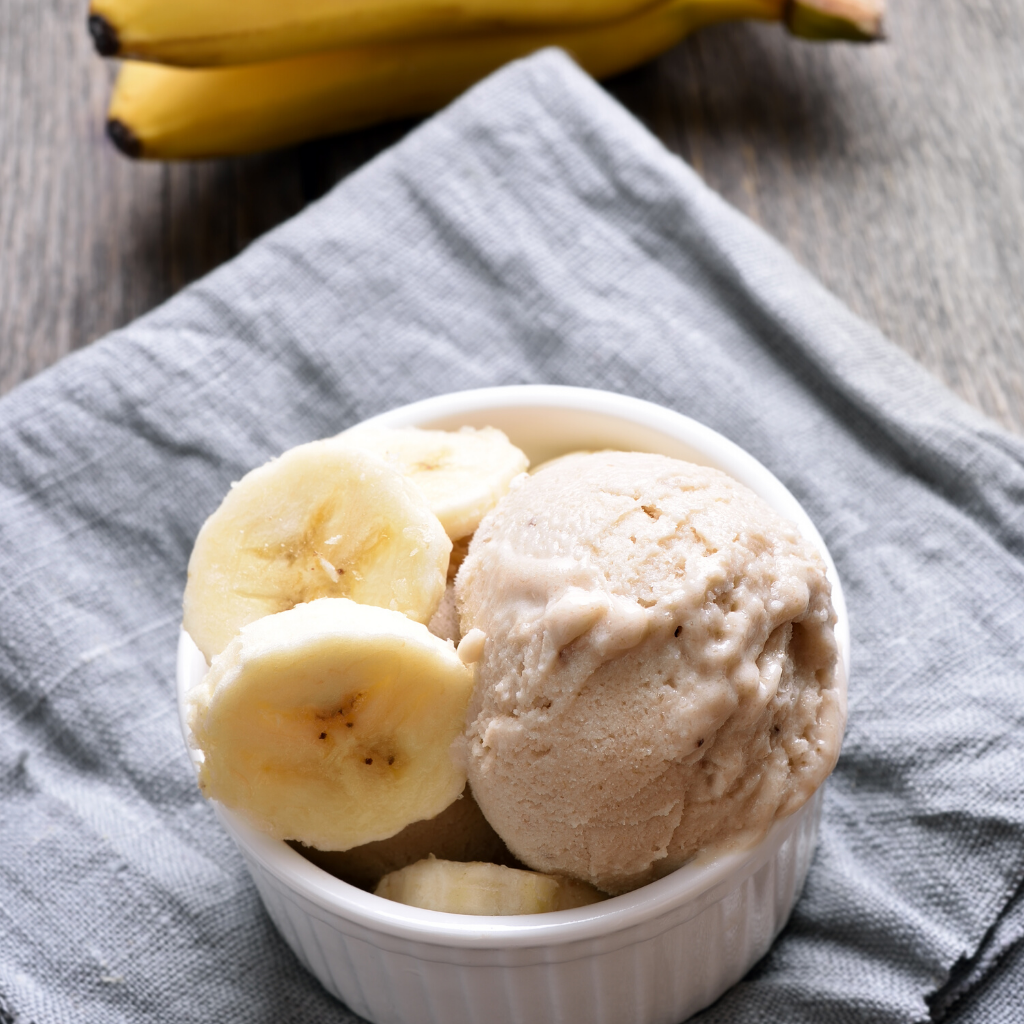 Banana and Honey Icecream