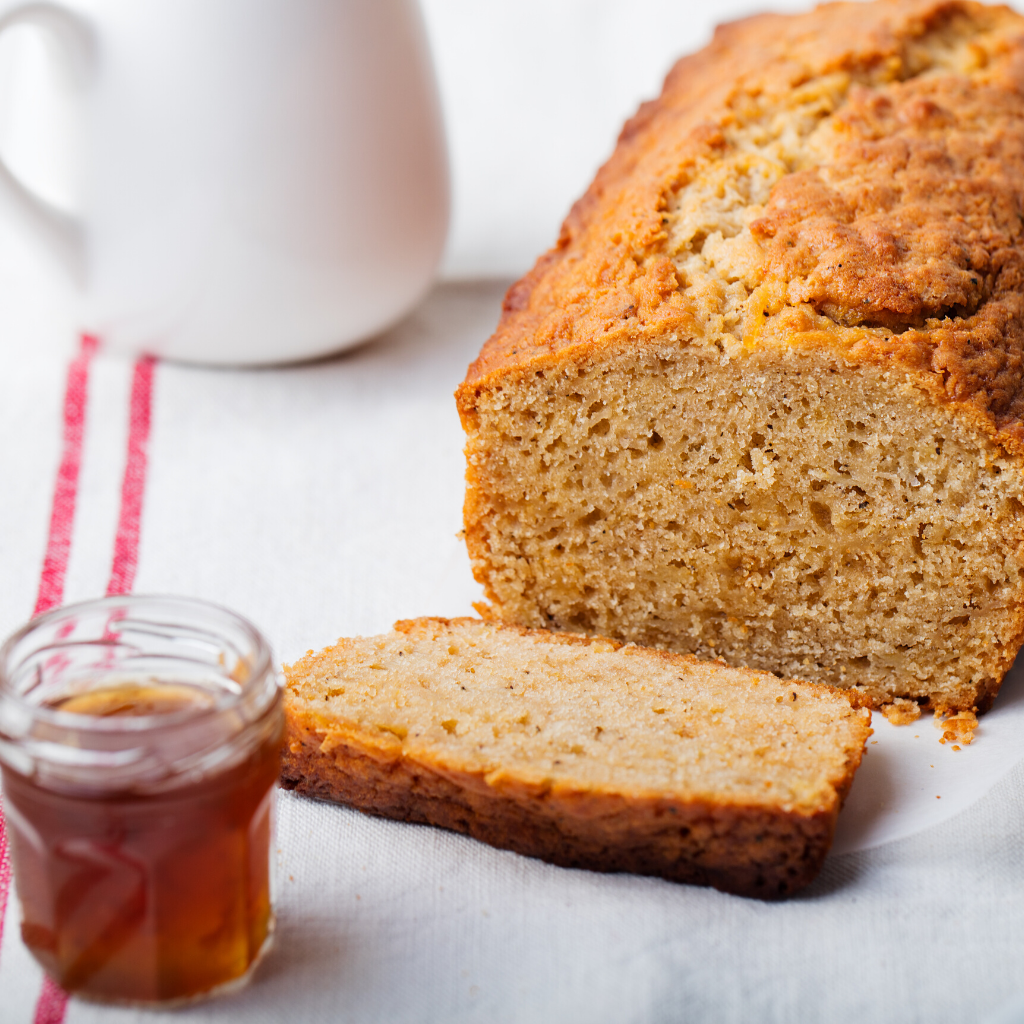 Mānuka Honey and Banana Loaf