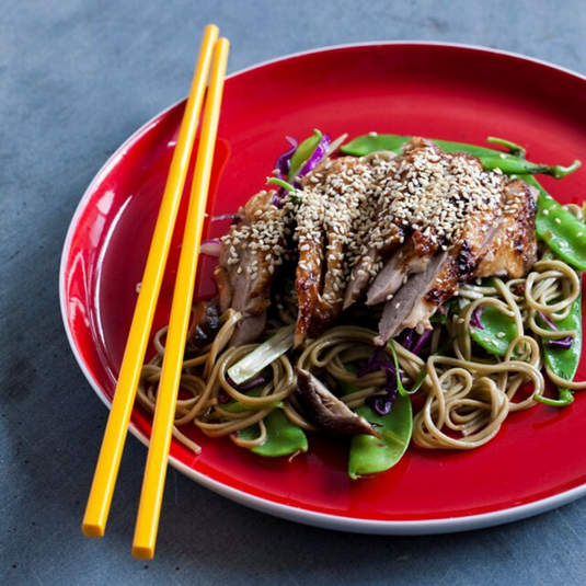 Soy, Ginger & Orange Duck Noodles