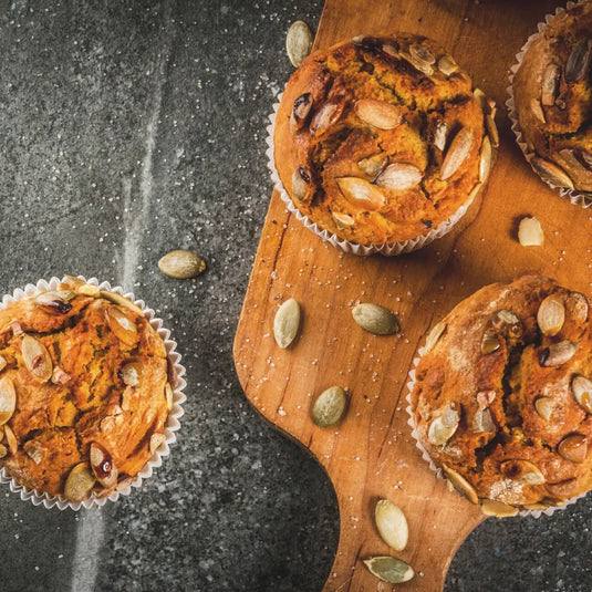 Superfood-Breakfast-Muffins-with-Mānuka-Honey Happy Valley Honey