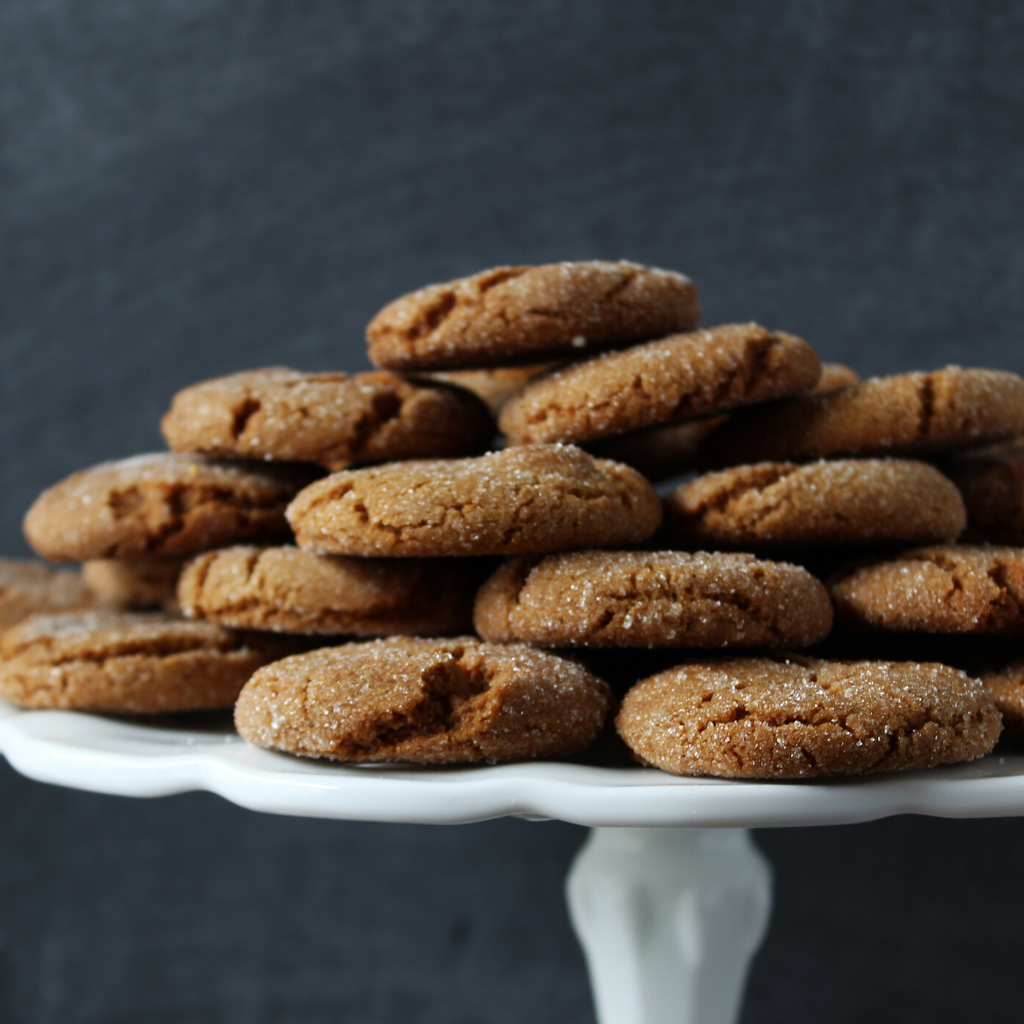 Soft Molasses Cookies