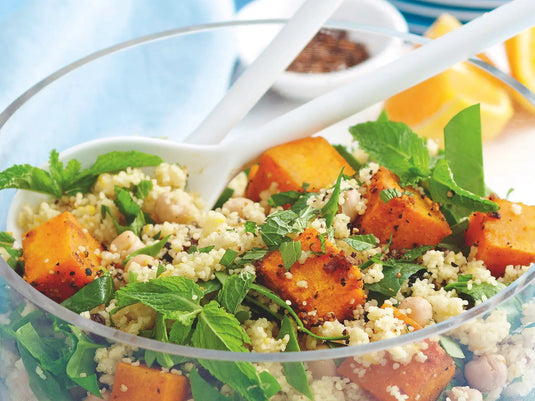 Honey Roasted Pumpkin and Couscous Salad