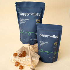 Manuka Honey & Propolis with Peppermint Lozenges Happy Valley