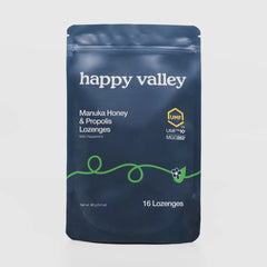 Manuka Honey & Propolis with Peppermint Lozenges Happy Valley