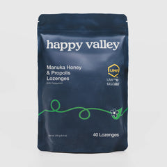Manuka Honey & Propolis with Peppermint Lozenges Happy Valley