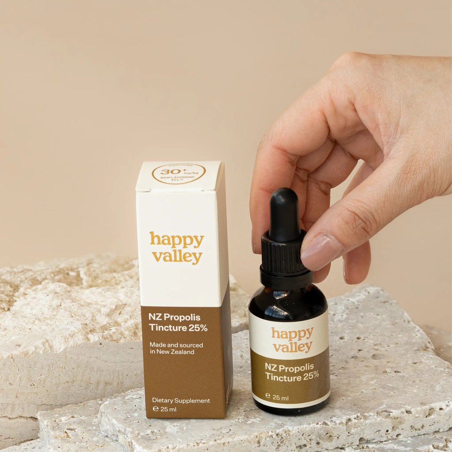 NZ Propolis Tincture 25% Happy Valley Honey