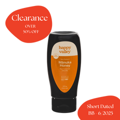 Creamy & Squeezy MGO50+ Mānuka Honey Clearance