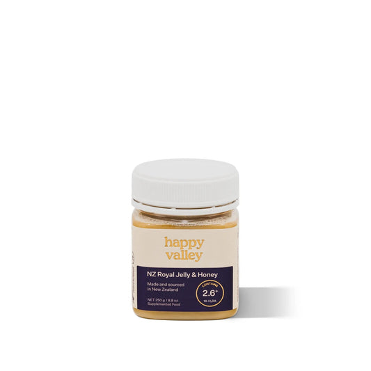 NZ Royal Jelly & Honey Happy Valley Honey