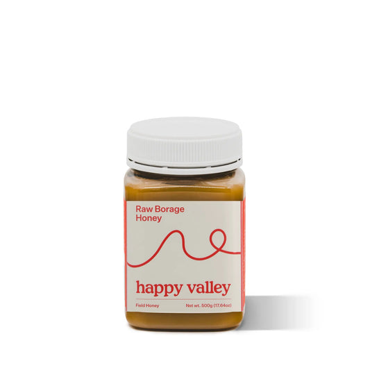 Borage Field Honey Happy Valley Honey